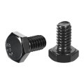 20pcs 1 4-20 X 2 Hex Head Bolts 304 Stainless Steel Fully Threaded Screw Black Oxide Finish For Construction Machinery 