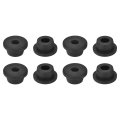 8pcs Rubber Grommets 3 4 19mm Drill Hole 8 10mm Id Top Hat Grommet Black Silicone Plug Gasket For Wiring Automotive 