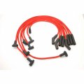 Flame Thrower Red Custom Fit 8mm 8 Cylinder Spark Plug Wire 808403 Silicone Jacket And Epdm Insulation With Fiberglass 