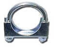 Exhaust Clamp 2-1 4 Inch Plated Steel 