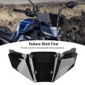 Pc Material Windshield Enhanced Aerodynamics Windscreen Wind Deflector For Mt-09 2024 Black