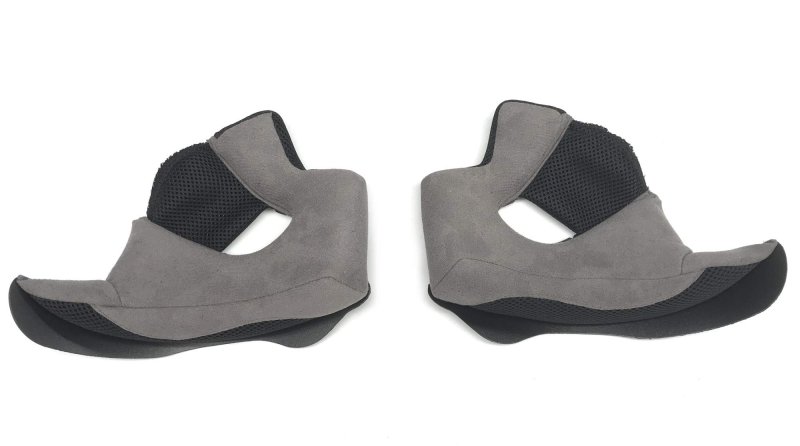 Bell Qualifier Dlx Cheek Pads Street Motorcycle Helmet Accessories Grey 40mm