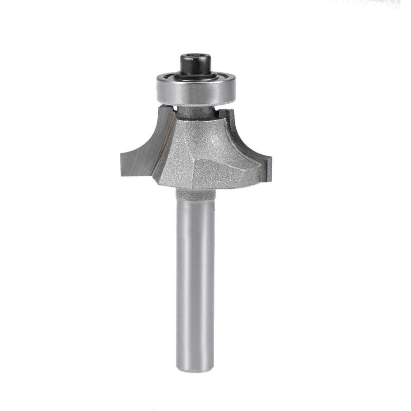 Router Bit 1 4 Shank 2 Inch Cutting Dia Round Over Corner 2flutes Tungsten Steel For Woodworking Milling Cutter Tool