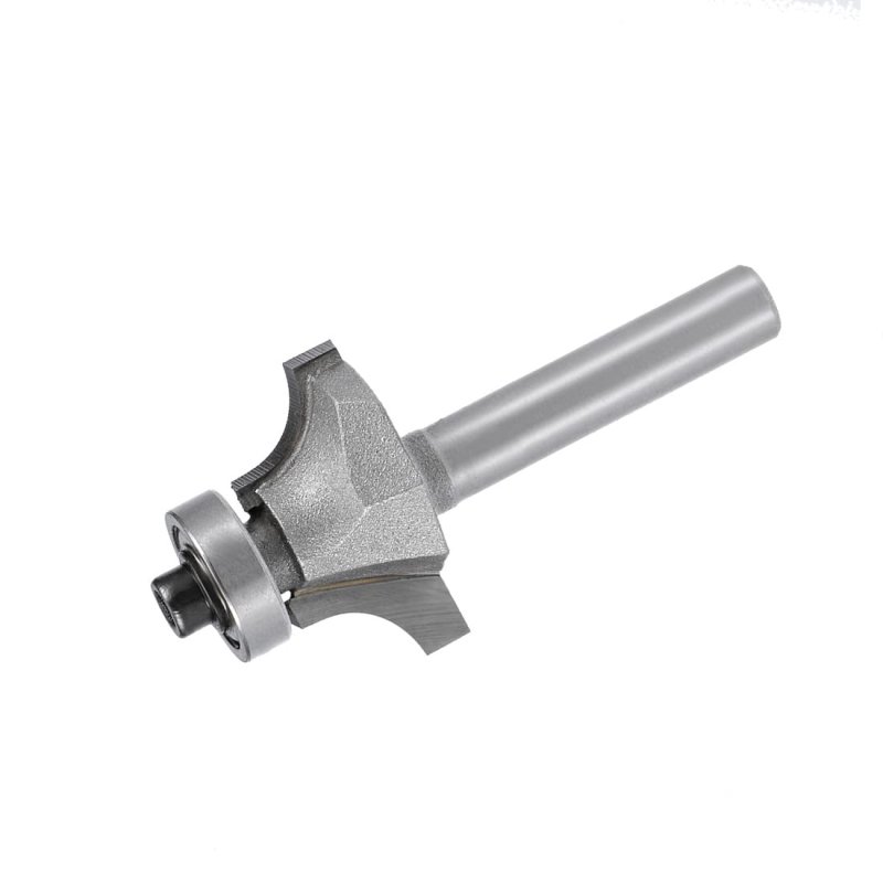 Router Bit 1 4 Shank 2 Inch Cutting Dia Round Over Corner 2flutes Tungsten Steel For Woodworking Milling Cutter Tool