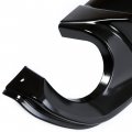 Kuafu Rear Diffuser Compatible With 2014-2017 Infiniti Q50 4 Door Lip Bumper Splitter Spoiler Plastic Gloss Black