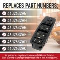 Driver Side Master Power Window Switch Compatible With Dodge And Jeep Vehicles 2008-2012 Nitro Liberty 2009-2010 Journey