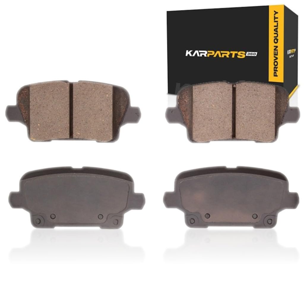 Front Brake Pads For Cadillac Xt4 2020 2021 2022 2023 2024 2025 Low Metallic Mechanical Pad Wear Sensor 1 92 In Inner Height