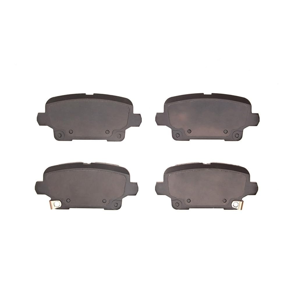 Front Brake Pads For Cadillac Xt4 2020 2021 2022 2023 2024 2025 Low Metallic Mechanical Pad Wear Sensor 1 92 In Inner Height