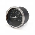 Uxcell 0-120km H Black Rectangle Analog Odometer Motorcycle Speedometer Gauge For Gn