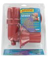 Valterra F02-3305vp Ez Coupler Red 90a Sewer Adapter And Thread Attachment 