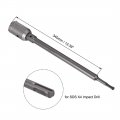 Uxcell Wall Hole Drill Bit 45mm Concrete Cement Stone Saw Cutter 340mming Depth Round Shank With Connecting Rod For Sds X4