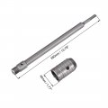 Uxcell Wall Hole Drill Bit 45mm Concrete Cement Stone Saw Cutter 340mming Depth Round Shank With Connecting Rod For Sds X4