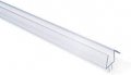 Crl Co-extruded Clear Bottom Wipe With Drip Rail For 3 8 Glass 95 In Long 