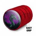 Black Dragon Valve Stem Caps For Tire Rim Wheel Aluminum Red