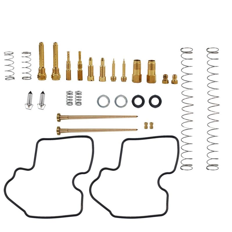 Pack Of 2 Carburetor Rebuild Kit Replacement For Kawasaki Kfx700 2004 To 2009 Atv Repair Or4165