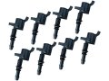 Ignition Coil Kit Set Of 8 Compatible With 2006-2008 Lincoln Mark Lt 