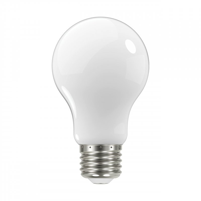 S12420 8 2w Led A19 Filament Light Bulb 60w Replacement 3000k Soft White E26 Medium Base Dimmable 800 Lumens Glass 1 Pack