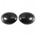 1 Pair Exterior Rear View Mirror Cover Housing Door Wing Covering Cap For Mini Cooper F56 Hatchback 2020-now Black 