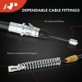 A-premium Rear Driver Side Parking Brake Cable Assembly Compatible With Chevrolet Gmc Models Silverado 1500 Sierra 2014-2014