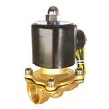 Electric Solenoid Valve Copper Normally Closed For Water Air Gas 12v Dc 1 2 In Npt Slv-12-02 