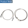 Extended Front Rear Brake Lines Replacement For Polaris Rzr 800 S 4 Xp 900 2008-2011 2012