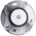 A-premium Rear Wheel Bearing And Hub Assembly With Abs Ring 4-lug Compatible Toyota Corolla 1993-2002 Chevrolet Prizm 1998-2002