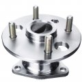 A-premium Rear Wheel Bearing And Hub Assembly With Abs Ring 4-lug Compatible Toyota Corolla 1993-2002 Chevrolet Prizm 1998-2002