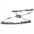 A-premium Power Electric Window Regulator Without Motor Compatible With Nissan Murano 2003-2007 Front Left And Right 2-pc Set