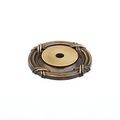 Schaub Co 756-alp Versailles 1 2 Knob Backplate Antique Light Polish 