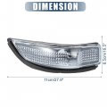 Uxcell Right Rearview Mirror Turn Signal Lamp Housing For Toyota Yaris 11-19 No 817300d080