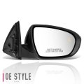 Auto Dynasty Ki1321206 Factory Style Passenger Right Side Mirror Power Folding Adjust Heated Glass Turn Signal Blind Spot