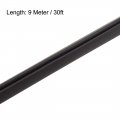Uxcell Edge Trim Seal Black Pvc Plastic U Channel Protector Fits 1 32 16 30 Feet Length
