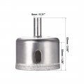 Uxcell 45mm Diamond Drill Bits Hole Saws For Glass Tile Porcelain Marble Ceramic Bottles Pots Brick Pack Of 2