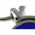 Au-tomotive Gold Spinner Key Ring For Jeep Blue