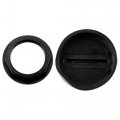 X Autohaux 2 Set Utv Atv Ignition Key Cover Cap With Nut For Polaris Ranger Brutus Rzr General Ace Sportsman Scrambler Trail