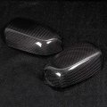 Rearview Mirror Cover 1 Pair Of Carbon Fiber Wing Trim Housing Compatible With Lancer Ex Evo X 10 2009-2016