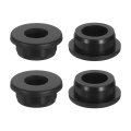 4pcs Rubber Grommets 26mm Drill Hole 17mm Id Top Hat Grommet Black Silicone Plug Gasket For Wiring Automotive