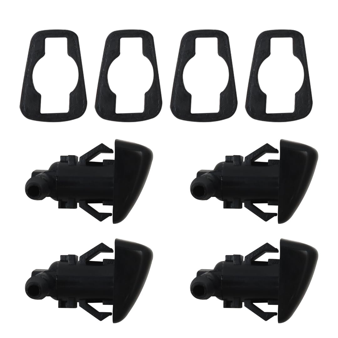 Windshield Washer Nozzles Replacement 5182327aa Compatible For Dodge Charger Sxt Plus Leather Sedan 4-door 3 6l 3604cc 220cu In