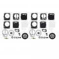 Labwork New Carb Repair Kit Replacement For Yamaha Vxr Wave Blaster Raider Xl700 Xl760 Pack Of 2