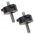 Caltric 2 Engine Mounting Mount Rubber Isolator Compatible With Polaris 600 Rmk 136 2002