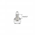 Uxcell Machine Screws M3x5mm Phillips Screw 304 Stainless Steel Fasteners Bolts 100pcs