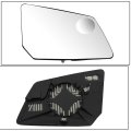 Oe Style Passenger Right Side Mirror W Heated Round Spotter Glass Plate Compatible With Chevy Traverse Gmc Acadia 09-17