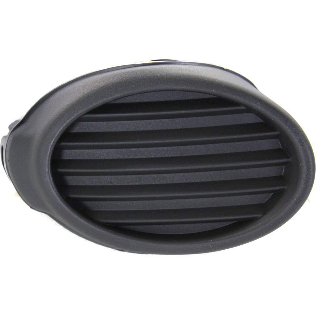 Fog Light Cover Ford Focus 2012 2013 2014 Driver Side Grille Bezel For Sedan S Se Model Textured Dark Gray Fo1038116