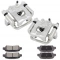 Ocpty Brake Calipers Rear Pads Fit For 2007-2012 Nissan Altima 2011-2017 Juke 2007-2008 Maxima 2011 2012 2014-2016 Sentra