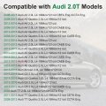 Loreada Aluminum Water Pump With Belt Kit Fit For Audi Vw 2 0t A3 A4 A5 A6 Q3 Q5 Tt Gti Jetta Passat Golf Tguan Beetle Cc Eos