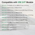 Loreada Aluminum Water Pump With Belt Kit Fit For Audi Vw 2 0t A3 A4 A5 A6 Q3 Q5 Tt Gti Jetta Passat Golf Tguan Beetle Cc Eos