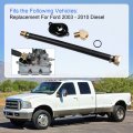 Carmocar 6 0l Oil Cooler Flush Kit With Black Aluminum Anodize Adapter Replacement For Ford 2003 2004 2005 2006 2007 2008 2009