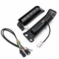 Httmt- Gloss Black Sequential Led Turn Signal Run Brake Taillight Clear Lens Compatible With 14-19 Electra Glide Ultra Classic
