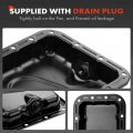 A-premium Lower Engine Oil Pan Sump With Drain Plug Compatible Jeep Cherokee 4-door 2014-2020 V6 3 2l