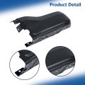 Rear Left Bumper Face Bar End Cap Replacement For Ranger 2019 2023 Black Steel Step Without Parking Aid Sensor Holes